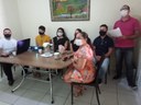 A PRESIDENTE E PRIMEIRA SECRETARIA PARTICIPAM DE SEMINÁRIO COM EQUIPE DA CÂMARA A PRESIDENTE E PRIMEIRA SECRETARIA PARTICIPAM DE SEMINÁRIO COM EQUIPE DA CÂMARA