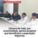 Câmara de Feijó Aprova Projetos de Relevância para o Município