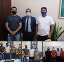 O Vice Presidente da Câmara se reuniu com autoridades da cidade