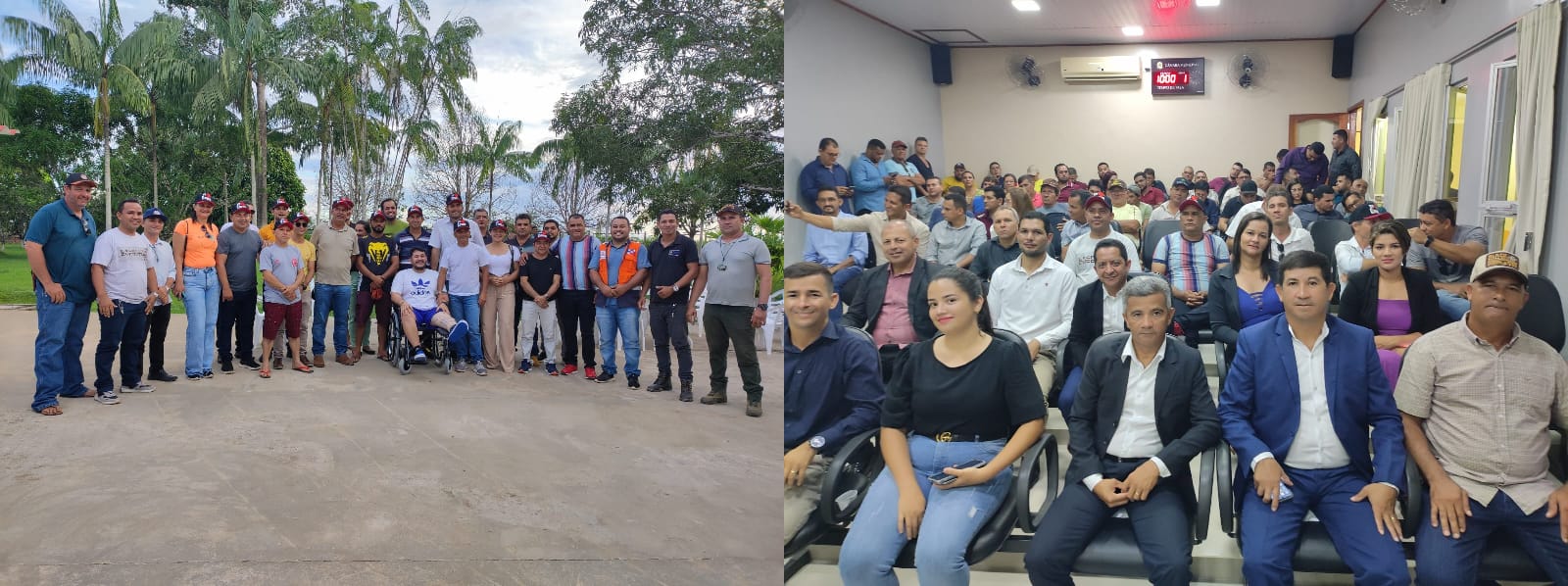 PODER LEGISLATIVO E EXECUTIVO DE FEIJÓ, PARTICIPAM DE AUDIÊNCIA NA CIDADE DE ENVIRA NO AMAZONAS.