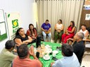 Reunião com o movimento popular em favor da saúde do município