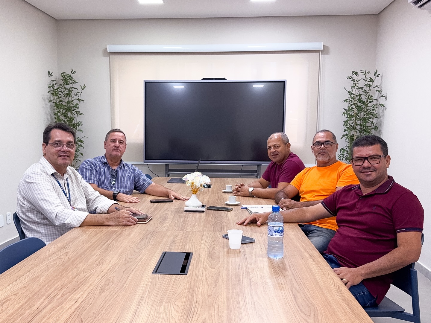 Vereadores e Assessoria Administrativa visitam o Tribunal de Contas 