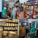 Visita a secretária de saúde municipal