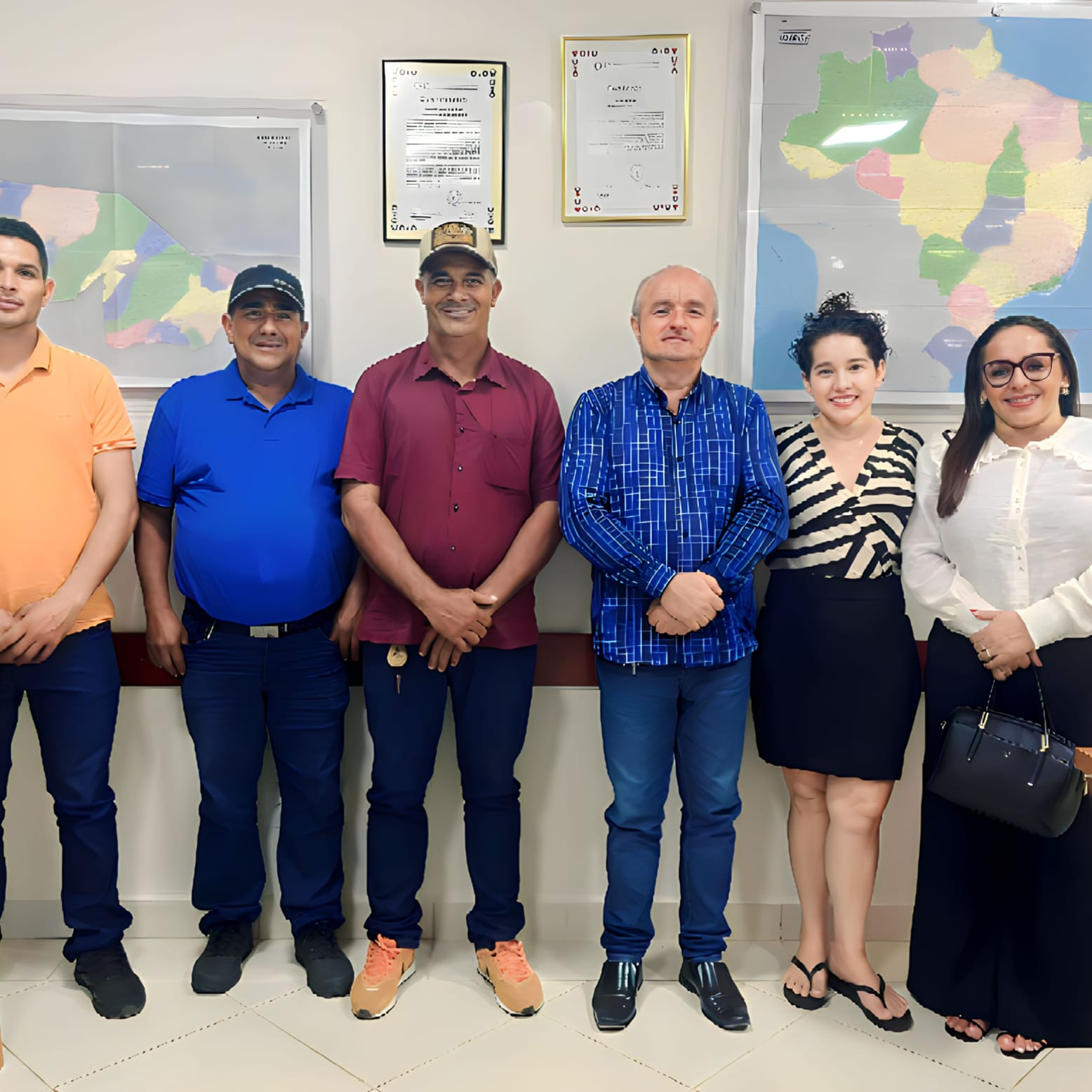 VISITA DOS VEREADORES DE FEIJÓ AO IDAF ( INSTITUTO DE DEFESA AGROPECUÁRIA E FLORESTAL).