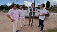 Visita técnica ao primeiro pavilhão do Hospital de Feijó